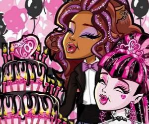 yapboz Monster High doğum günü partisi